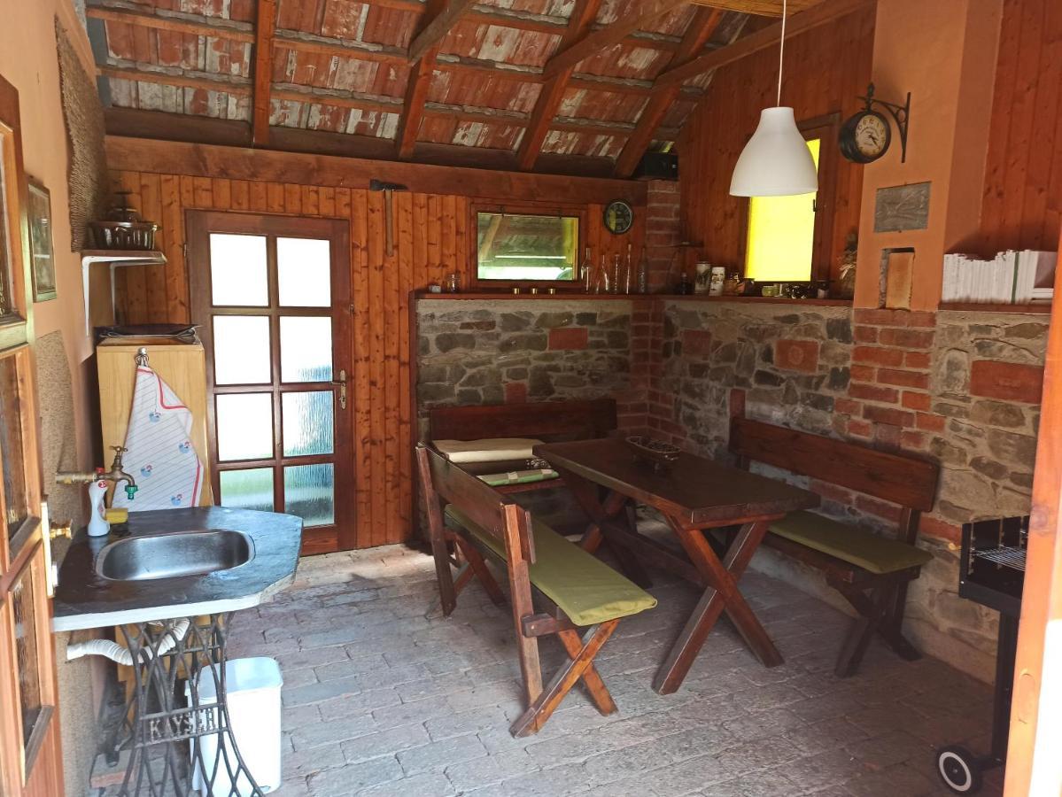 Chaloupka U Vejvodu Villa Skripov Exteriör bild